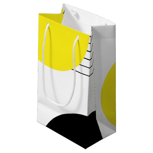 Abstract ontwerp klein cadeauzakje (Voorkant Gekanteld)