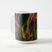 Abstract ontwerp koffiemok (Voorkant links)