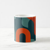 Abstract ontwerp koffiemok (Center)