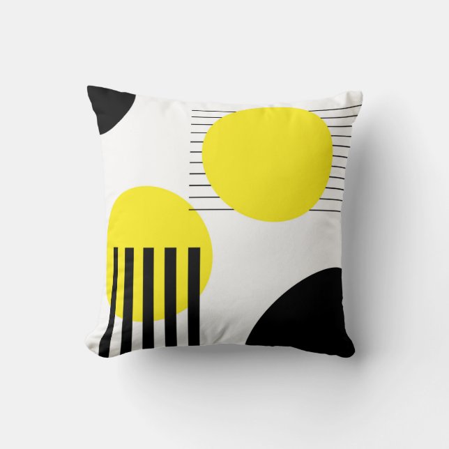 Abstract ontwerp kussen (Voorkant)