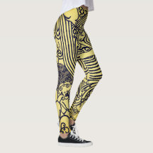  abstract ontwerp Leggings