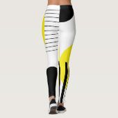 Abstract ontwerp leggings (Achterkant)