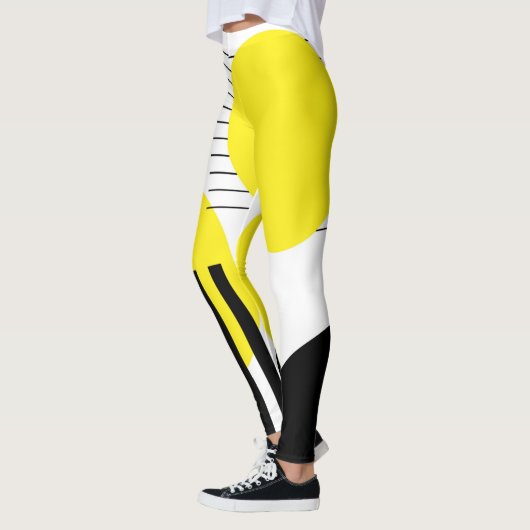 Abstract ontwerp leggings (Links)
