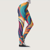 Abstract ontwerp-Leggings Leggings (Rechts)