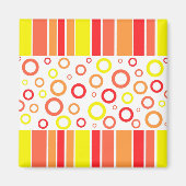 Abstract ontwerp magneet (Voorkant)