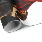 Abstract ontwerp met lage poly-driehoek cadeaupapier (Rol Hoek)