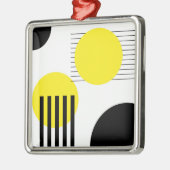 Abstract ontwerp metalen ornament (Links)