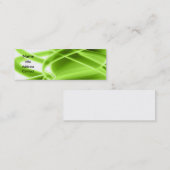 Abstract ontwerp mini visitekaartje (Voorkant / Achterkant)