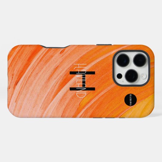 Abstract Ontwerp Mobiele Telefoon Case HAMbWG iPhone Hoesje (Achterkant horizontaal)