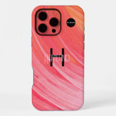 Abstract Ontwerp Mobiele Telefoon Case HAMbWG iPhone Hoesje (Achterkant)