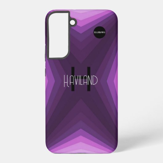 Abstract Ontwerp Mobiele Telefoon Case HAMbWG Samsung Galaxy Hoesje (Achterkant)