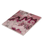 Abstract ontwerp, modern schilderen, golven, lijne tegeltje (Zijkant)