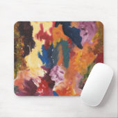 Abstract ontwerp muismat (Met muis)