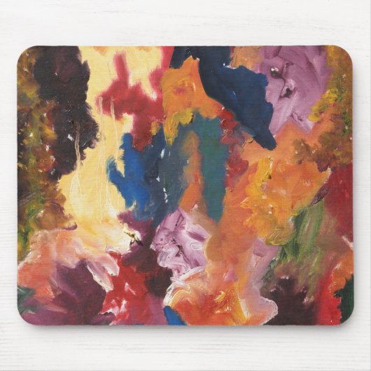 Abstract ontwerp muismat (Voorkant)