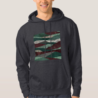 Abstract ontwerp Natuur thema hoodie