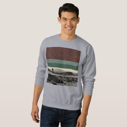 Abstract ontwerp, Natuur thema Sweatshirt (Voorkant volledig)