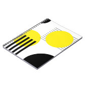 Abstract ontwerp notitieboek (Linkerzijde)