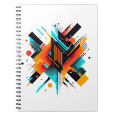 Abstract ontwerp notitieboek (Voorkant)