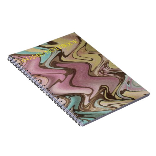 Abstract ontwerp notitieboek (Rechterzijde)