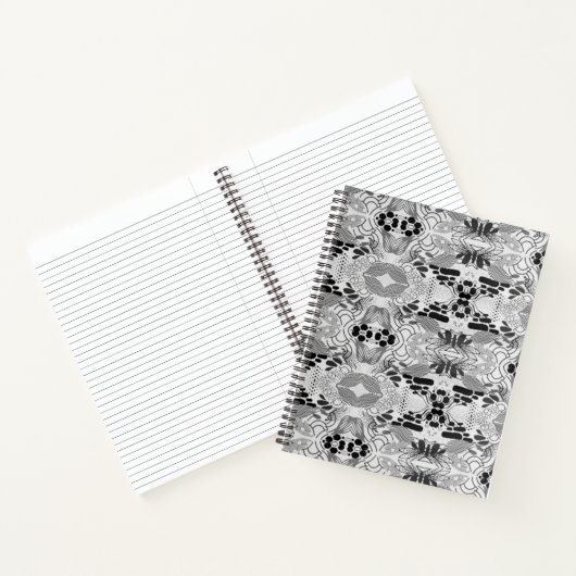 Abstract ontwerp notitieboek voor schrijven (Binnen)