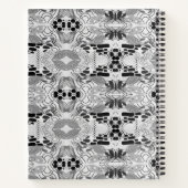 Abstract ontwerp notitieboek voor schrijven (Achterkant)
