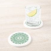 abstract ontwerp-onderzetter zandsteen onderzetter (Zijkant)