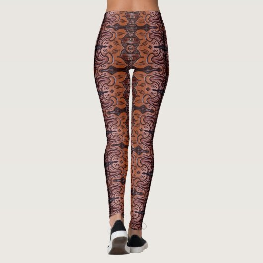 Abstract ontwerp op een Leggings (Achterkant)