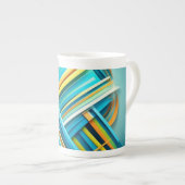 Abstract ontwerp op Mok (Voorkant rechts)