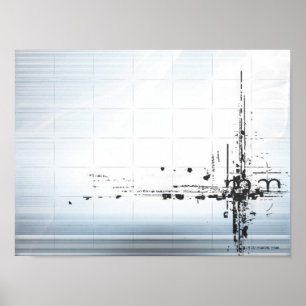 Abstract ontwerp op raster poster