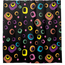 Abstract ontwerp - Pas uw eigen ontwerp aan Douchegordijn