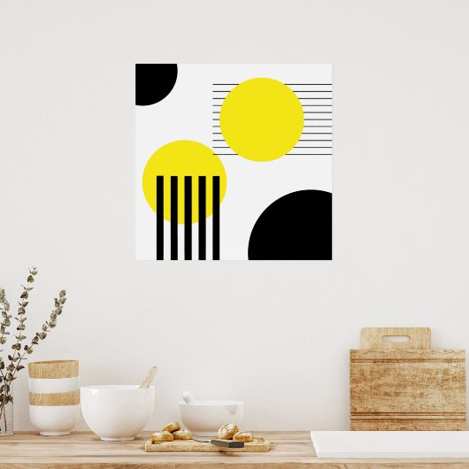 Abstract ontwerp poster (Keuken)