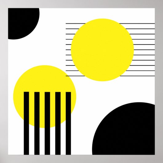 Abstract ontwerp poster (Voorkant)
