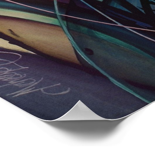 'Abstract ontwerp' Poster (Hoek)