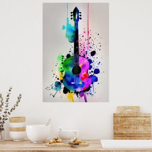 Abstract ontwerp poster (Keuken)