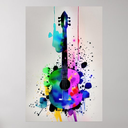 Abstract ontwerp poster (Voorkant)
