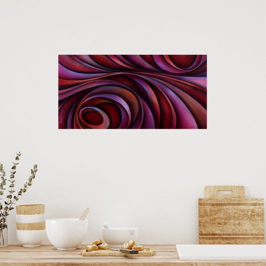 abstract ontwerp poster (Keuken)