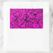 Abstract ontwerp rechthoekige sticker (Tas)