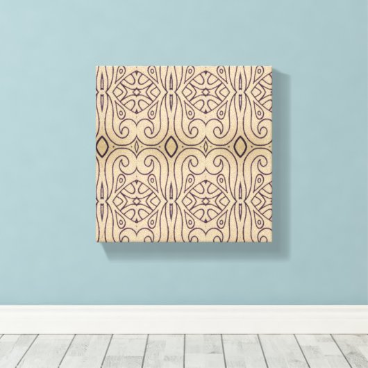 Abstract ontwerp Recoleta Canvas Afdruk (Insitu (Houten vloer))