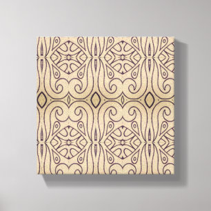 Abstract ontwerp Recoleta Canvas Afdruk