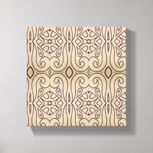 Abstract ontwerp Recoleta Canvas Afdruk (Voorkant)