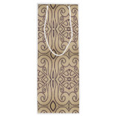 Abstract ontwerp Recoleta Wijn Cadeautas (Achterkant)