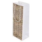 Abstract ontwerp Recoleta Wijn Cadeautas (Voorkant Gekanteld)