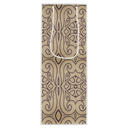 Abstract ontwerp Recoleta Wijn Cadeautas (Voorkant)