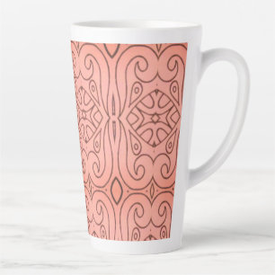Abstract ontwerp Sangria Latte Mok