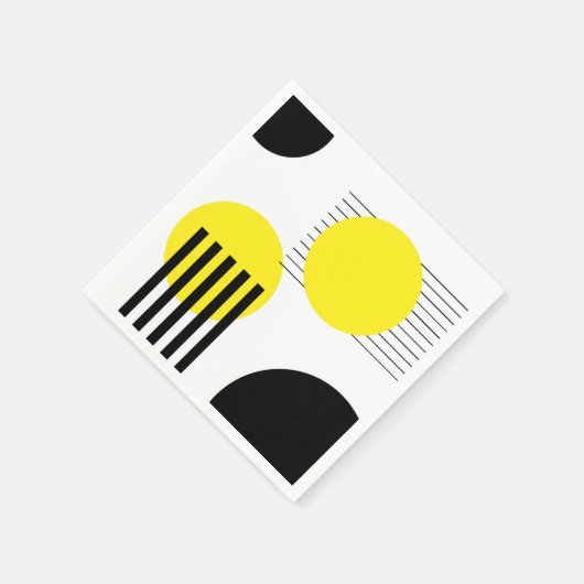 Abstract ontwerp servet (Hoek)