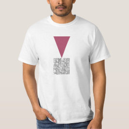 ABSTRACT ONTWERP SKATEBOARD T-SHIRT