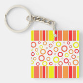 Abstract ontwerp sleutelhanger (voorkant)