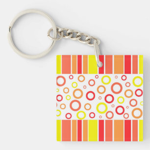 Abstract ontwerp sleutelhanger