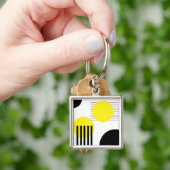 Abstract ontwerp sleutelhanger (Hand)