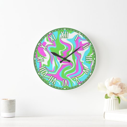 Abstract ontwerp - Spring Inspired Grote Klok (Huis)